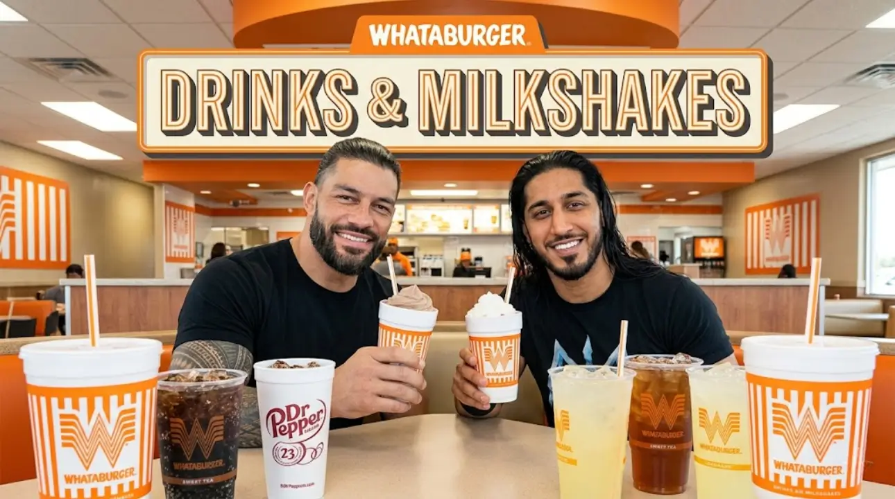 Drinks and Milkshakes Menu