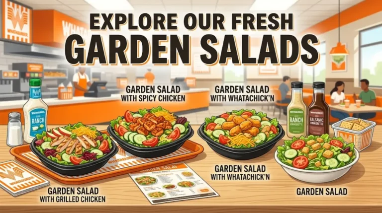 Garden Salad Menu