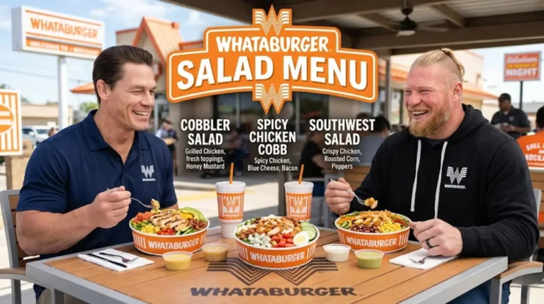 Whataburger Salad Menu