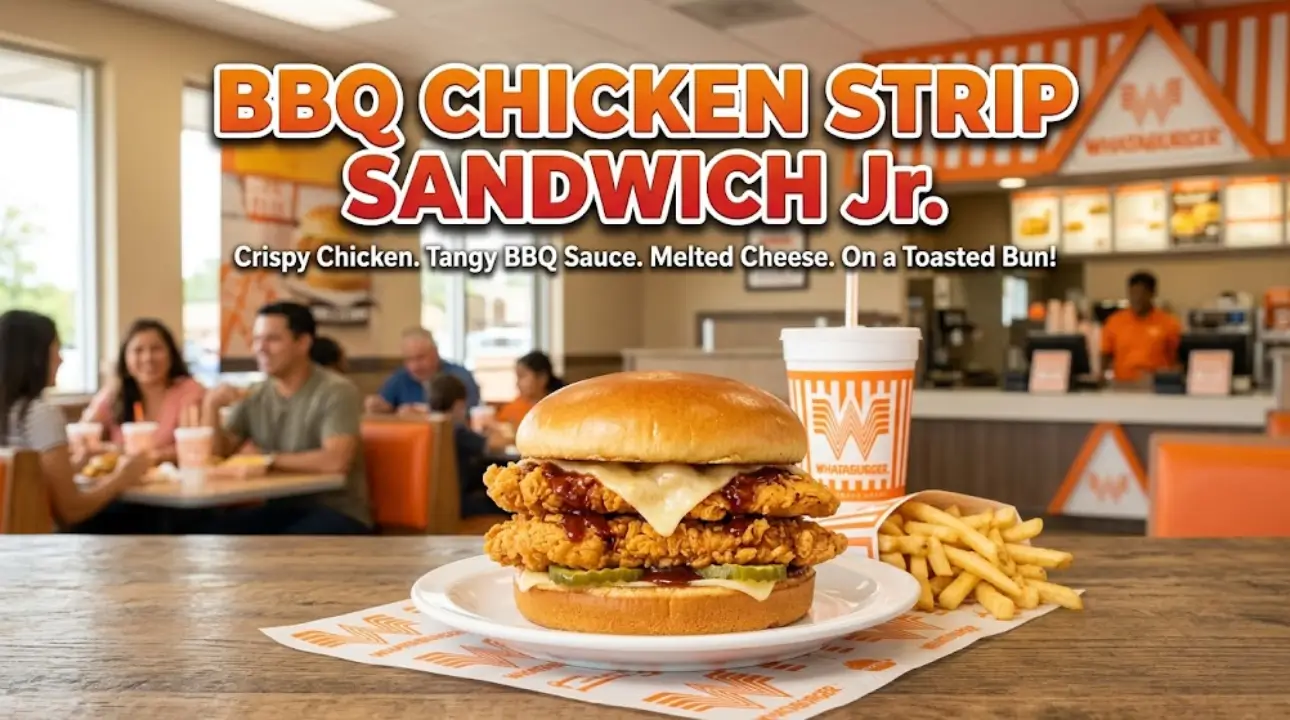 BBQ Chicken Strip Sandwich Jr.