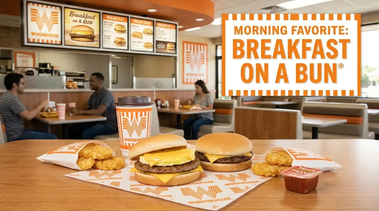 Whataburger Breakfast on A Bun®