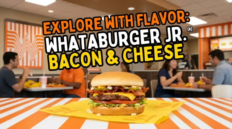 Whataburger Jr.® Bacon & Cheese
