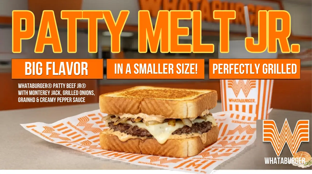 Whataburger® Patty Melt Jr.